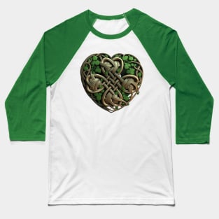 Shamrock into heart Baseball T-Shirt